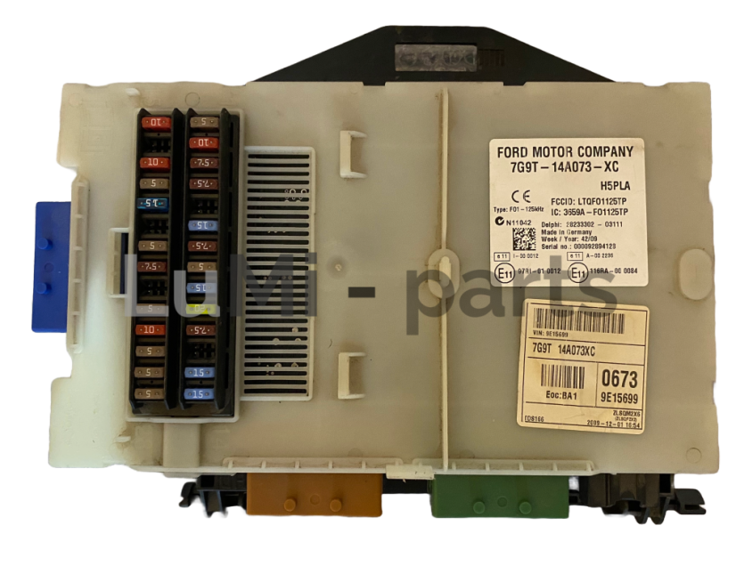GEM  / fuse box Ford Mondeo MK4 (2006-2015), Galaxy, S-Max - GEM Ford Mondeo MK4 (2006-2015), Galaxy, S-Max: 6G9T-14A073-AK