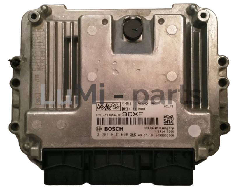 Motorová jednotka Ford Focus MK2 (2005-2011), C-Max, Kuga - Motorová jednotka Ford Focus MK2 (2005-2011), C-Max, Kuga: 7M51-12A650-UC (7EFC) - 1.6 TDCI 110 PS