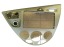 Frame around the car radio Ford Focus MK1 (1998-2005) - Frame around the car radio Ford Focus MK1 (1998-2005): light wood