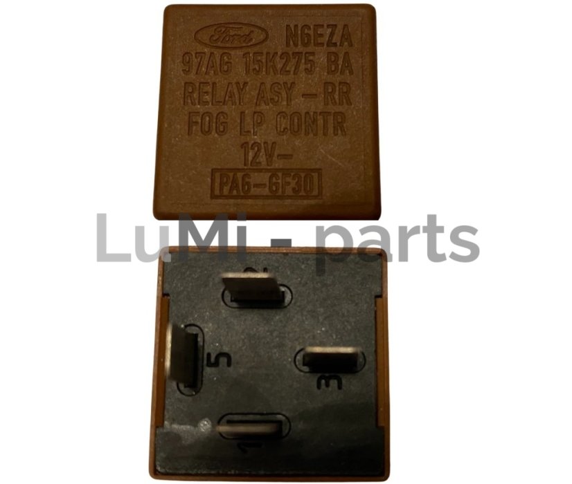 Relé Ford - Relé Ford: hnědé	97AG 15K275 BA	RELAY ASY-RR FOG LP CONTR	N6EZA