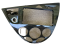 Frame around the car radio Ford Focus MK1 (1998-2005) - Frame around the car radio Ford Focus MK1 (1998-2005): light wood