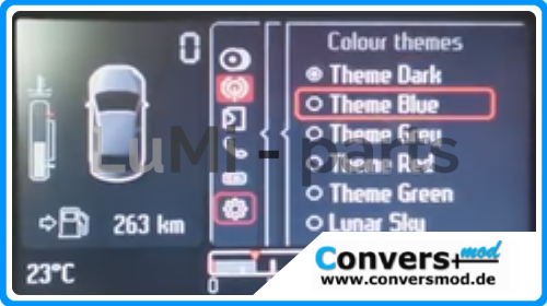 ConversMod 6 barevných témat Facelift 2010+