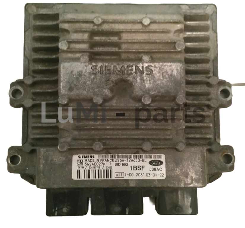 Motorová jednotka Ford Fiesta MK5 (2002-2008), Fusion - Motorová jednotka Ford Fiesta MK5 (2002-2008): 2S6A-12A650-BL (1BSF)