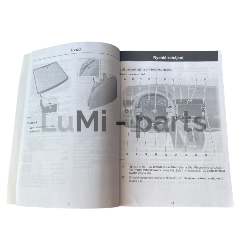 User manual Ford C-Max MK1 (2003-2007) CZ (056)