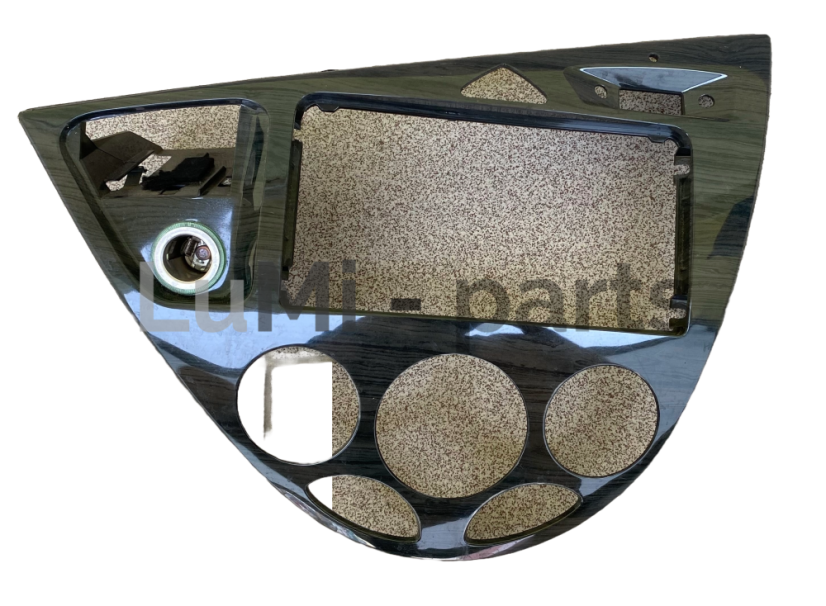Frame around the car radio Ford Focus MK1 (1998-2005) - Frame around the car radio Ford Focus MK1 (1998-2005): light wood