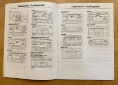 Bedienungsanleitung autoradio Ford DE (026)