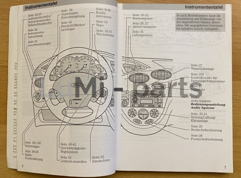 Uživatelský manuál Ford Focus MK1 (1998-2005) DE (02)