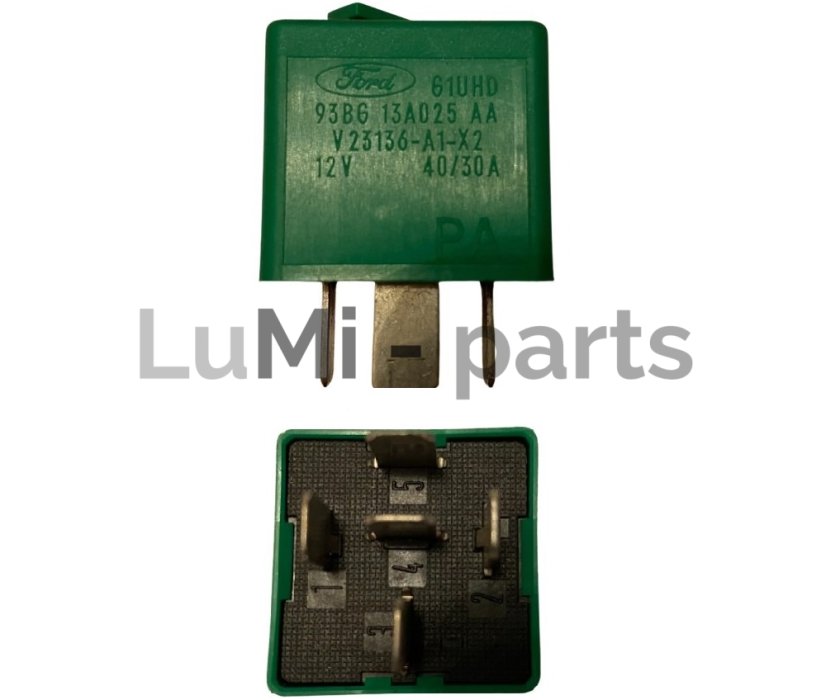 Relé Ford - Relé Ford: zelené 	93BG 13A025 AA	V23136-A1-X2	G1UHD