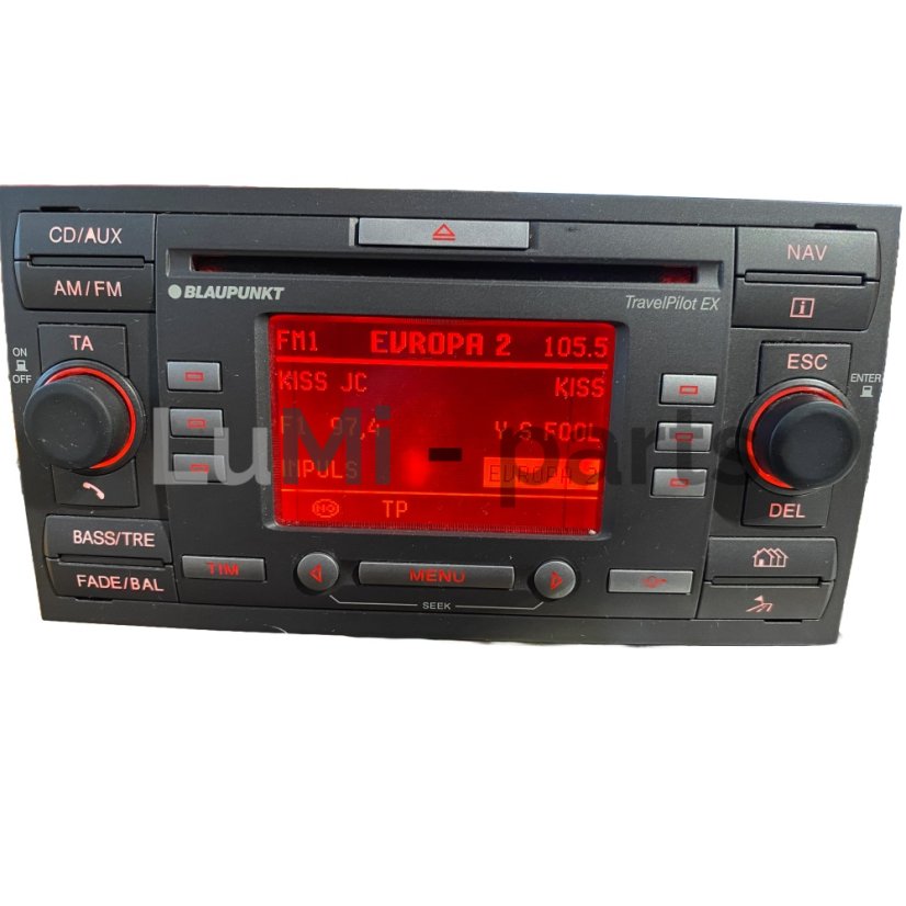 Autorádio Ford Blaupunkt TravelPilot EX NMD Ford Focus MK2 (2005-2007), Fiesta, Transit, Fusion, C-Max