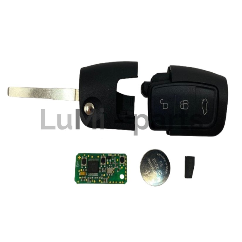 Complete ejector key Ford Focus MK2 (2005-2011), Mondeo MK4, Galaxy, S-Max, Fiesta, Fusion, C-Max, Kuga