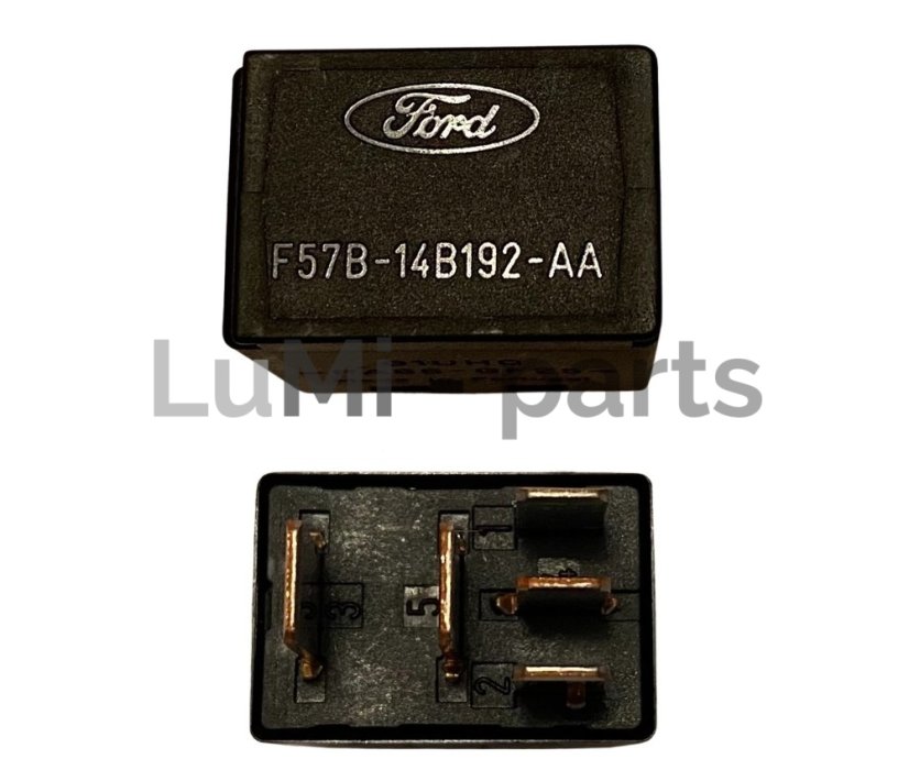 Relé Ford - Relé Ford: černé	F57B-14B192-AA