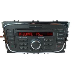 Autorádio 6000 CD Ford Focus MK2 (2008-2011), C-Max, Kuga, Mondeo MK4, Galaxy, S-Max - šedé