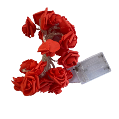 Chain with 20 roses (LED lights)