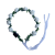 Luminous headband, flower wreath with white LED lights