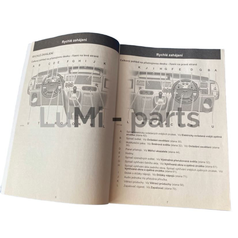 User manual Ford Transit (2006-2013) CZ (59)