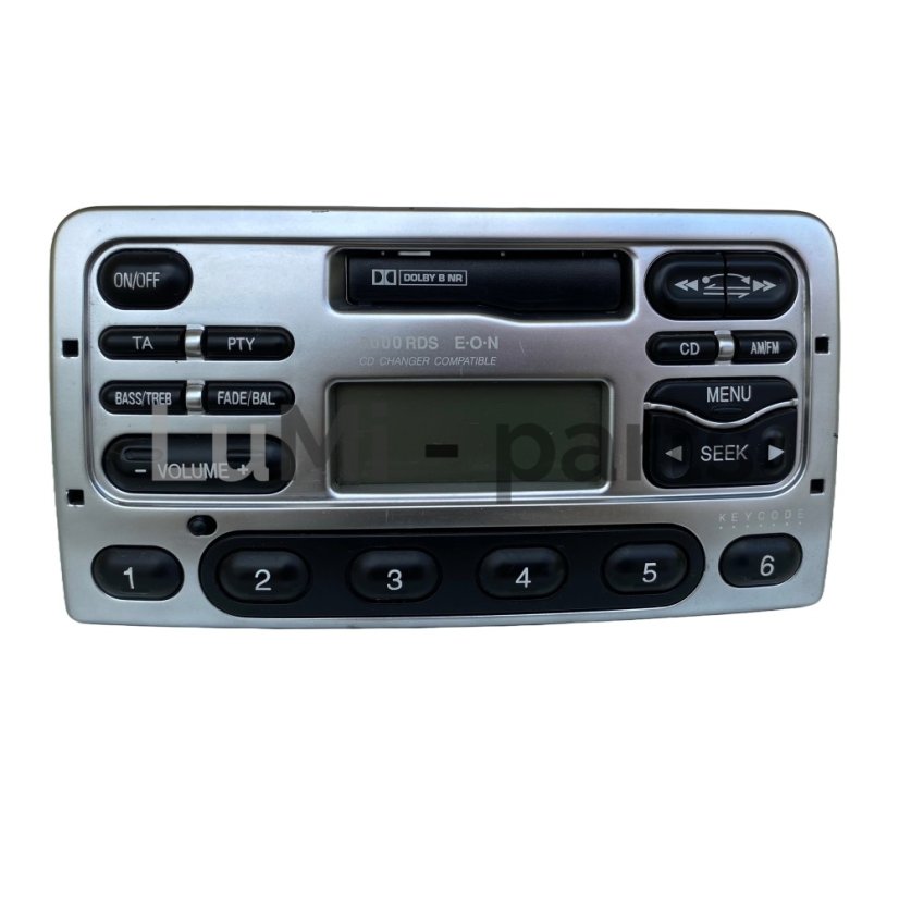 Car radio Ford RDS E-O-N 5000 silver