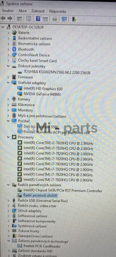Notebook Dell E5580 CoreI7, 16GB RAM, SSD