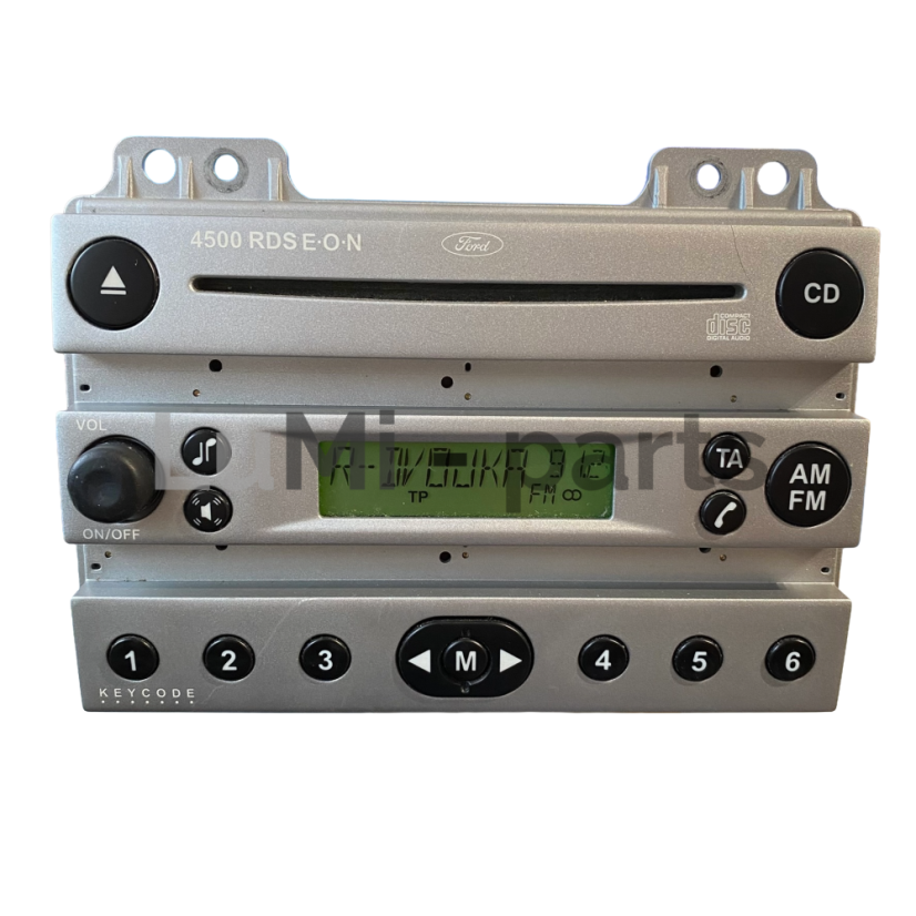 Car radio Ford RDS E-O-N 4500 Ford Fiesta MK5 (2002-2005), Fusion
