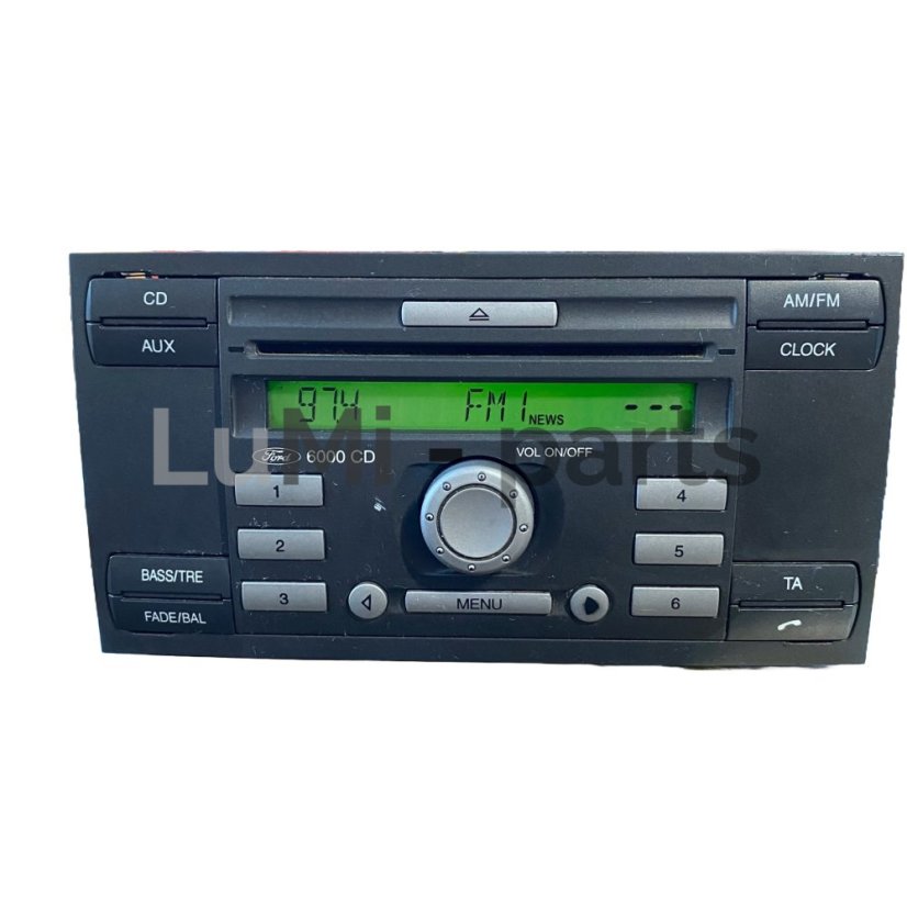 Car radio Ford RDS 6000 Ford Focus MK2 (2005-2007), Fiesta, Transit, Fusion, C-Max