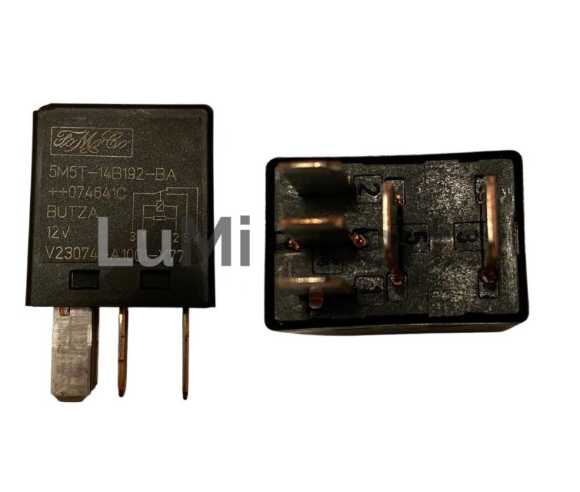 Relé Ford - Relé Ford: černé	5M5T-14B192-BA	V23074-A1001-X77