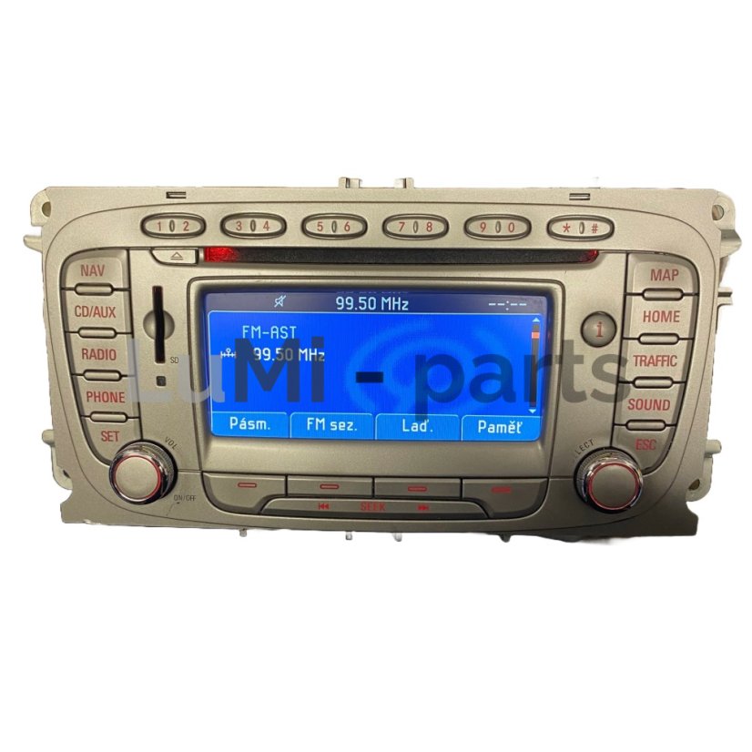 Car radio Ford Travelpilot FX Blaupunkt Ford Focus MK2 (2008-2011), C-Max, Mondeo MK4, Galaxy, S-Max