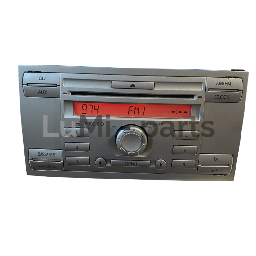 Autorádio Ford RDS 6000 stříbrné Ford Focus MK2 (2005-2007), Fiesta, Transit, Fusion, C-Max