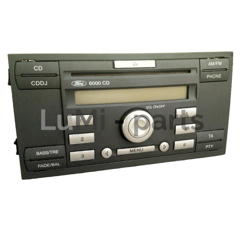 Car radio Ford RDS 6000 Ford Focus MK2 (2005-2007), Fiesta, Transit, Fusion, C-Max